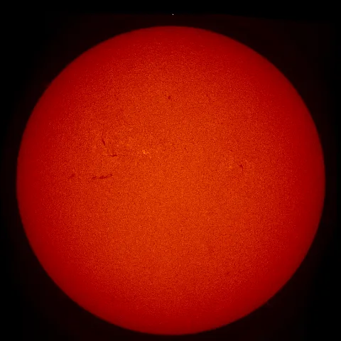 Image of Sun's chromosphere