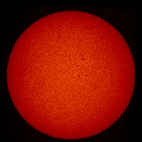 Image of Sun's chromosphere