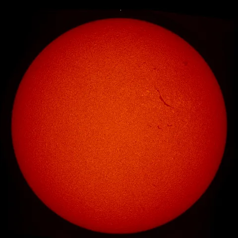 Image of Sun's chromosphere