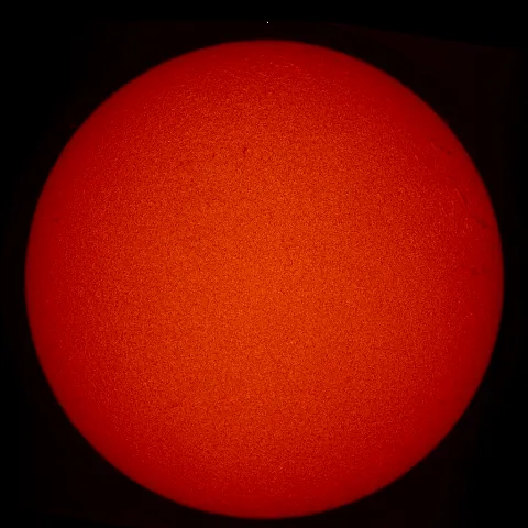 Image of Sun's chromosphere