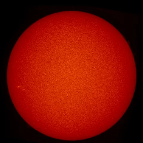 Image of Sun's chromosphere