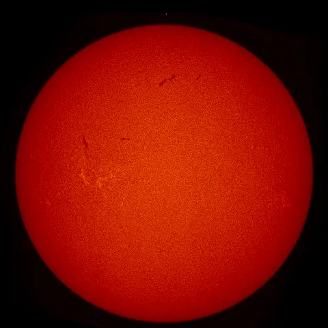 Image of Sun's chromosphere