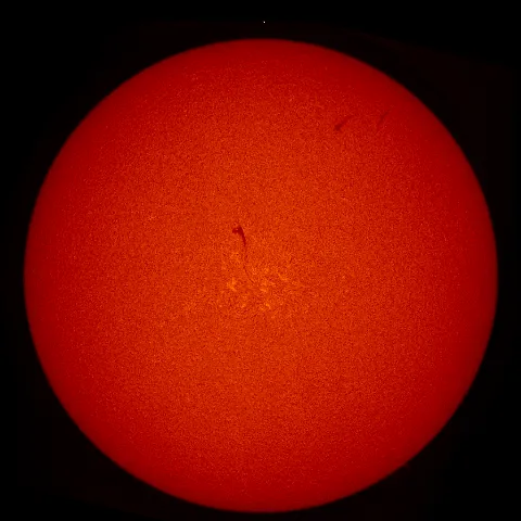 Image of Sun's chromosphere