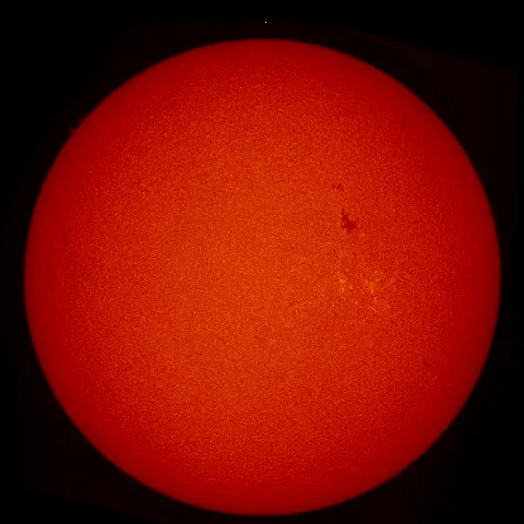 Image of Sun's chromosphere