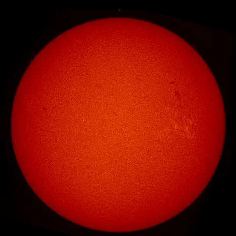 Image of Sun's chromosphere