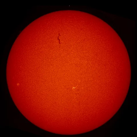 Image of Sun's chromosphere