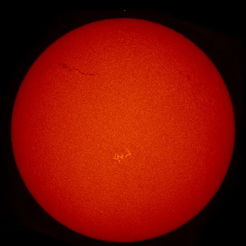 Image of Sun's chromosphere