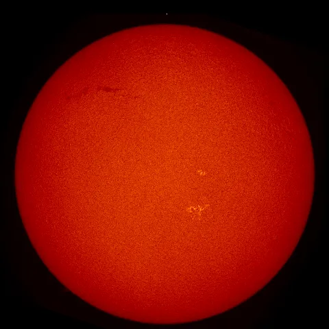 Image of Sun's chromosphere