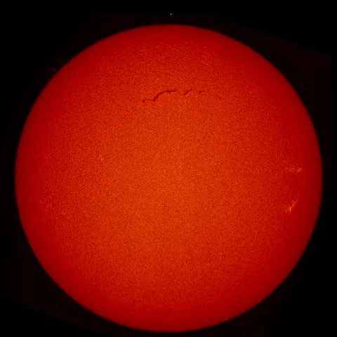 Image of Sun's chromosphere