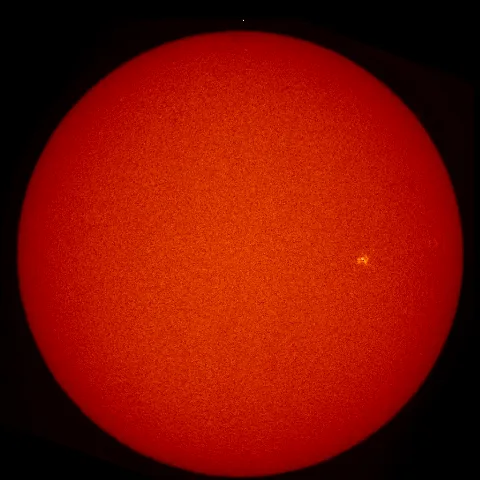 Image of Sun's chromosphere