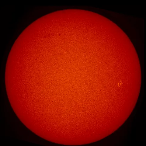 Image of Sun's chromosphere