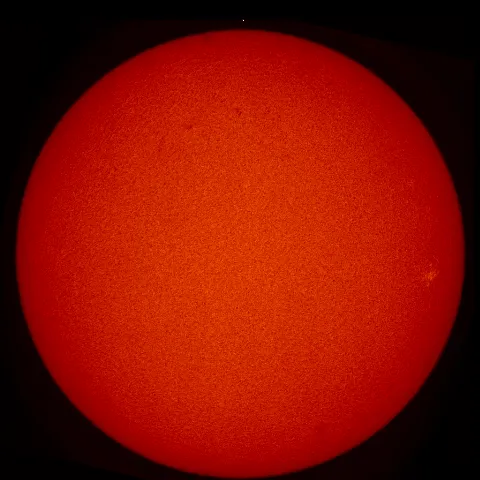 Image of Sun's chromosphere