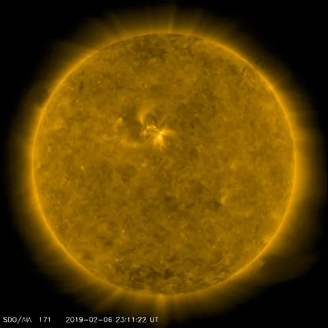 Image of Sun's corona