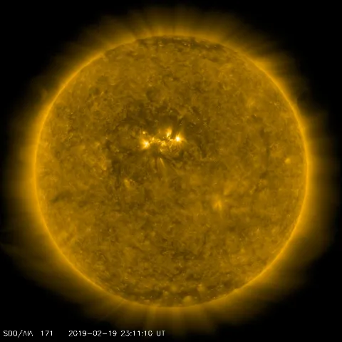 Image of Sun's corona