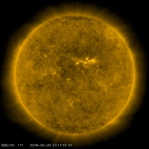 Image of Sun's corona