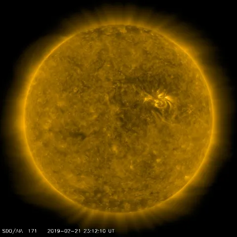 Image of Sun's corona