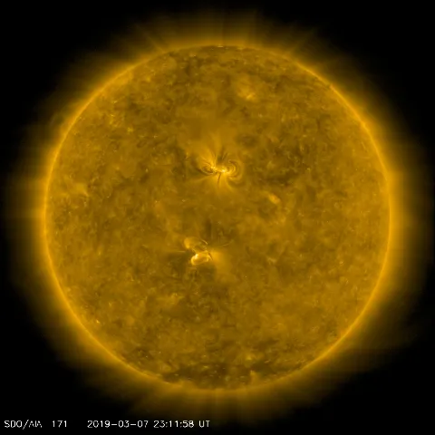 Image of Sun's corona