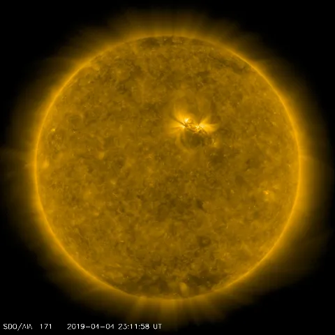 Image of Sun's corona