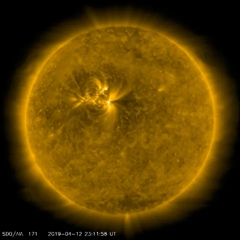 Image of Sun's corona