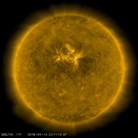 Image of Sun's corona