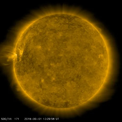 Image of Sun's corona