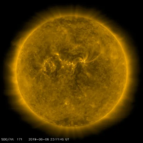 Image of Sun's corona