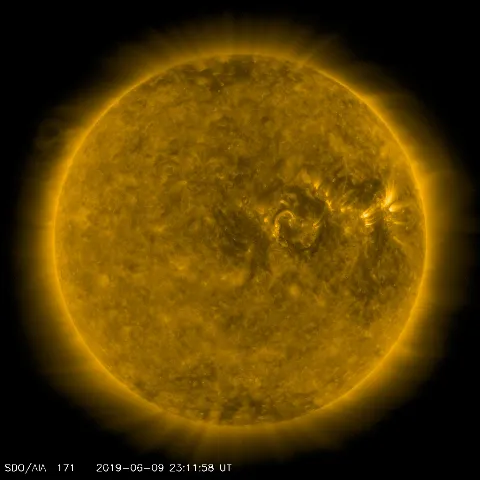 Image of Sun's corona