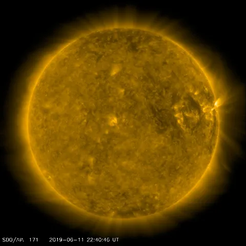 Image of Sun's corona