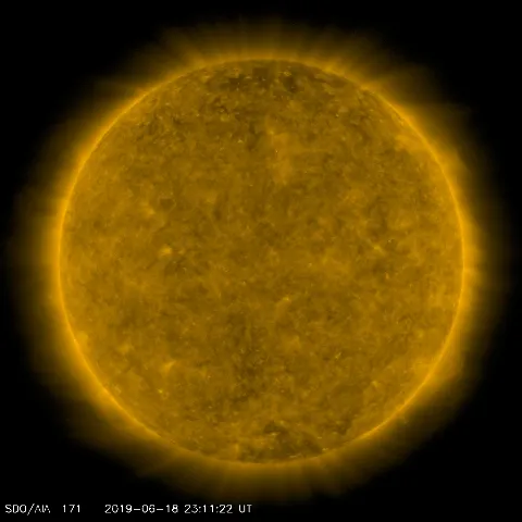 Image of Sun's corona