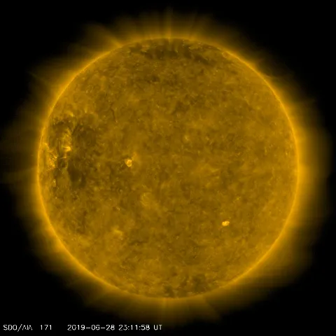 Image of Sun's corona