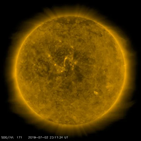 Image of Sun's corona