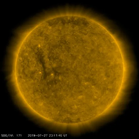 Image of Sun's corona