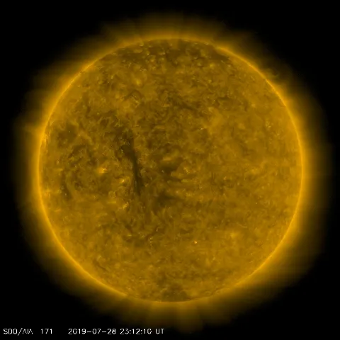 Image of Sun's corona