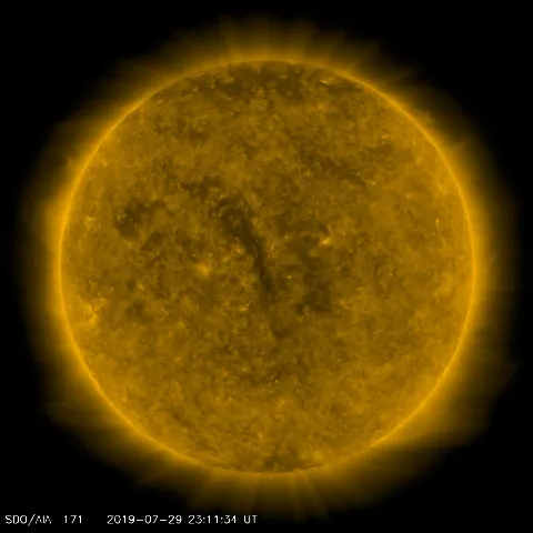 Image of Sun's corona