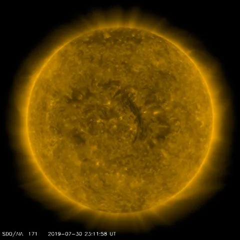 Image of Sun's corona