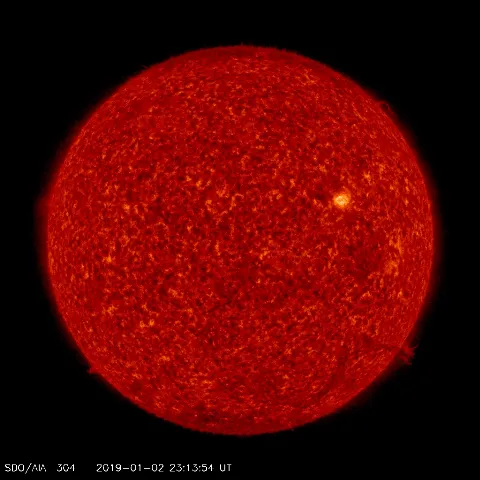 Image of Sun's transition region