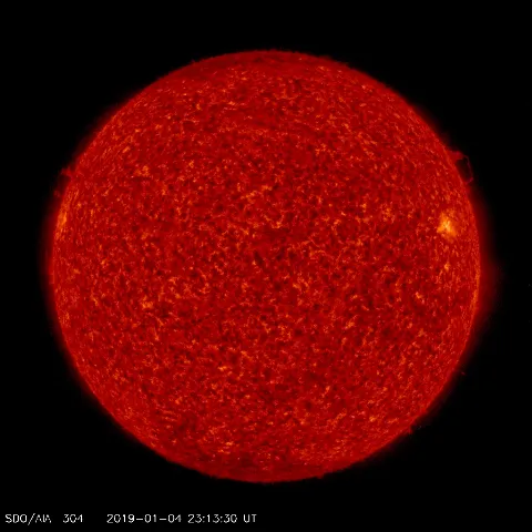 Image of Sun's transition region