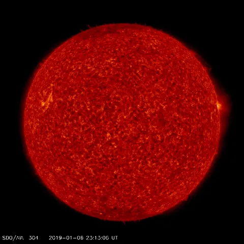 Image of Sun's transition region