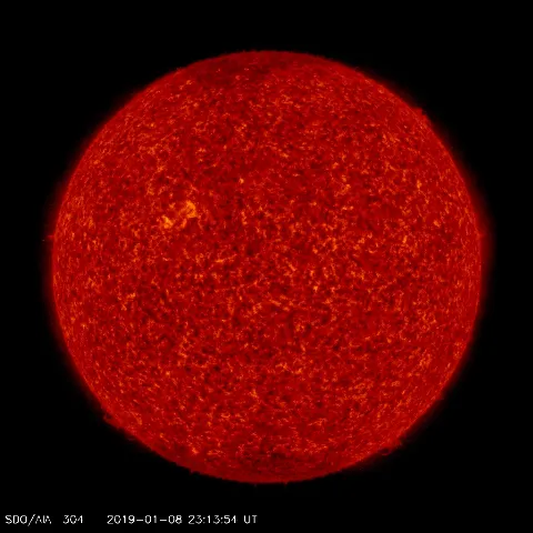 Image of Sun's transition region