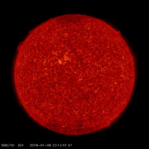 Image of Sun's transition region