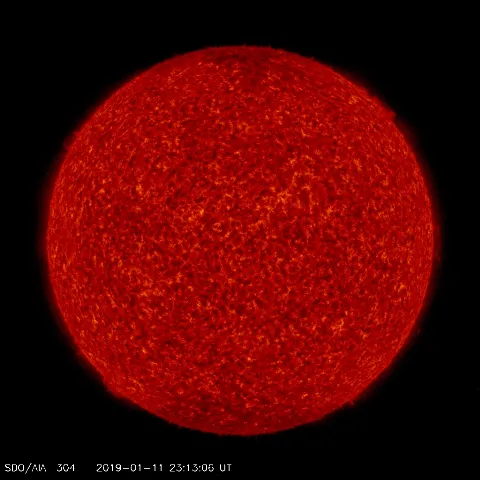 Image of Sun's transition region