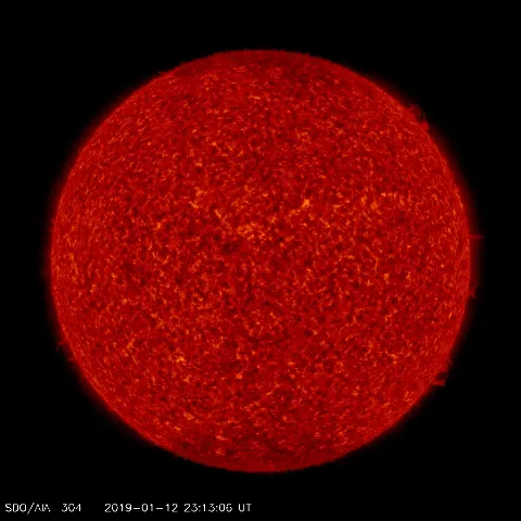 Image of Sun's transition region