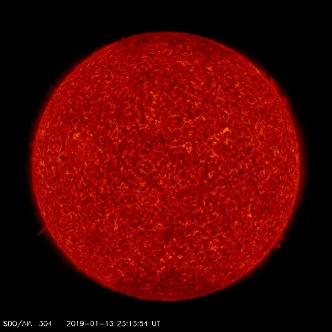 Image of Sun's transition region