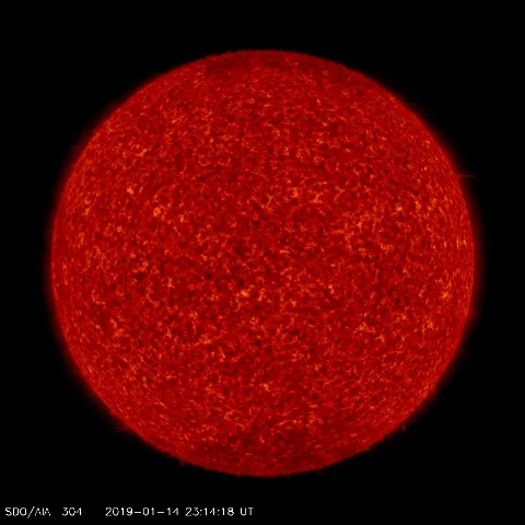 Image of Sun's transition region