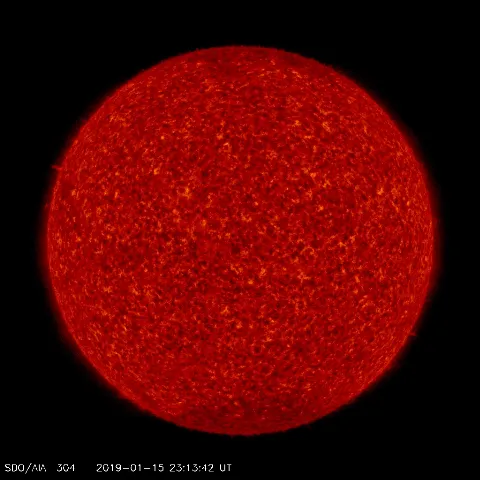 Image of Sun's transition region