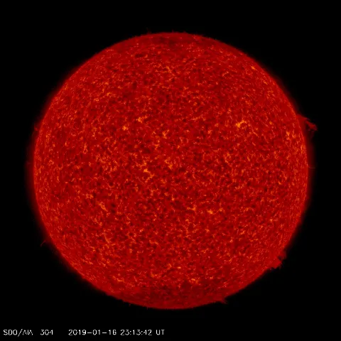 Image of Sun's transition region