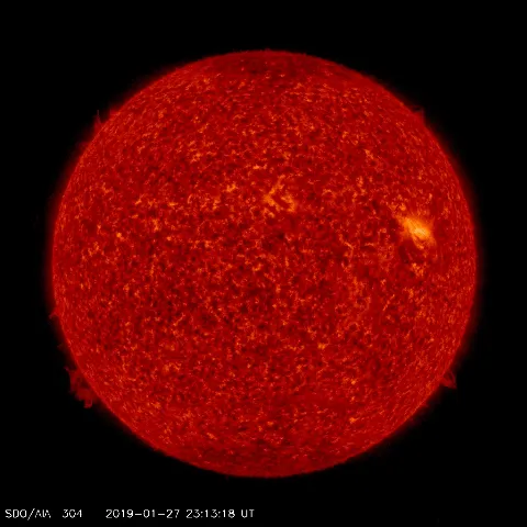 Image of Sun's transition region