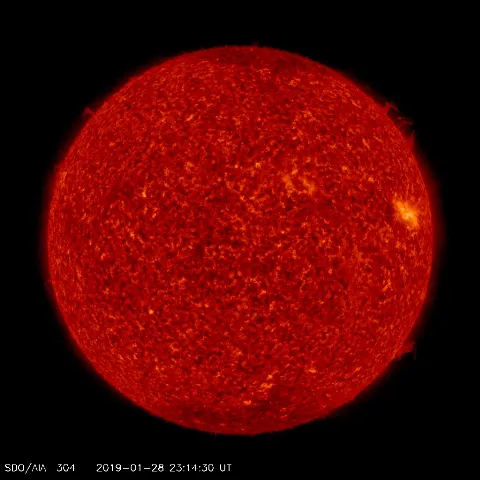 Image of Sun's transition region