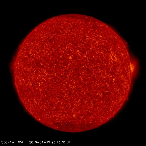 Image of Sun's transition region