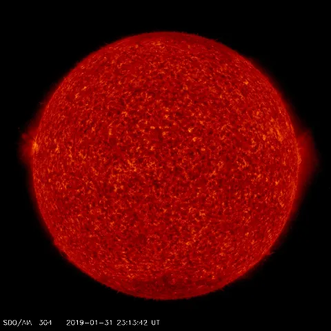 Image of Sun's transition region